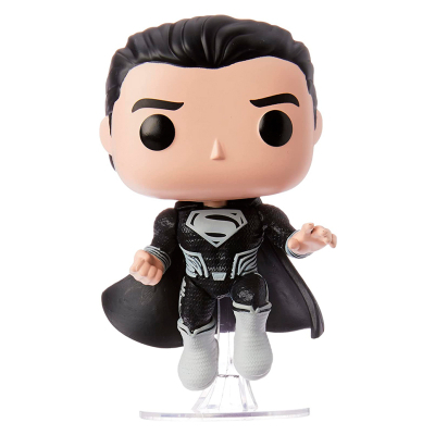 Іграшкова фігурка Funko Pop Ліга Справедливості – Супермен (чорний костюм) (56801)