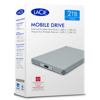 Внешний жесткий диск LaCie 2.5" 2TB  (STHG2000400) фото №4