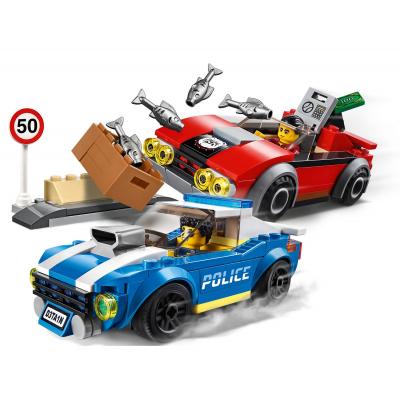 Конструктор Lego  City Police Арест на шоссе 185 деталей (60242) фото №3