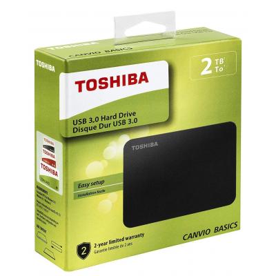 Внешний жесткий диск Toshiba 2.5" 2TB  (HDTB420EK3AA) фото №7