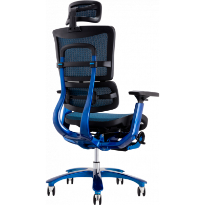 Офісне крісло GT Racer X-815L Black/Blue фото №2