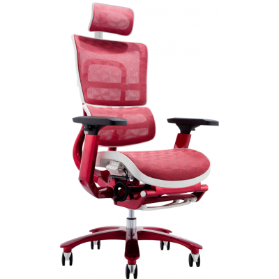 Офісне крісло GT Racer X-815L White/Red