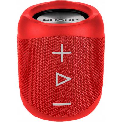 Акустична система Sharp Compact Wireless Speaker Red фото №4