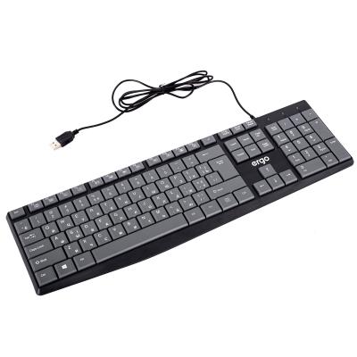 Клавіатура Ergo K-210 USB Black (K-210USB) фото №6