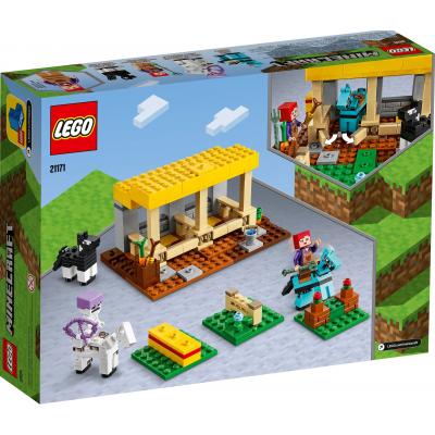 Конструктор Lego Minecraft Конюшня 241 деталь (21171) фото №7