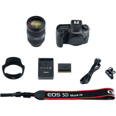 Цифровая фотокамера Canon EOS 5D MKIV 24-105 L IS II USM Kit (1483C030) фото №12