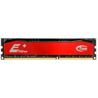 Модуль пам'яті для комп'ютера Team DDR4 4GB 2400 MHz Elite Plus Red  (TPRD44G2400HC1601)