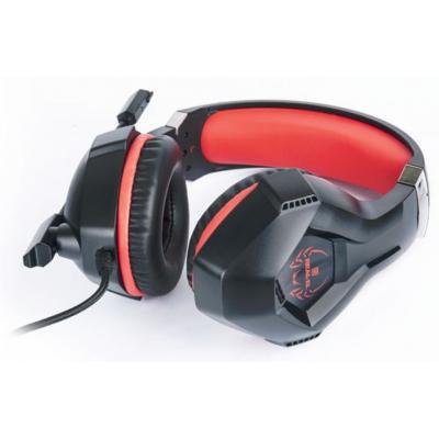 Навушники REAL-EL GDX-7575 Black-Red фото №3