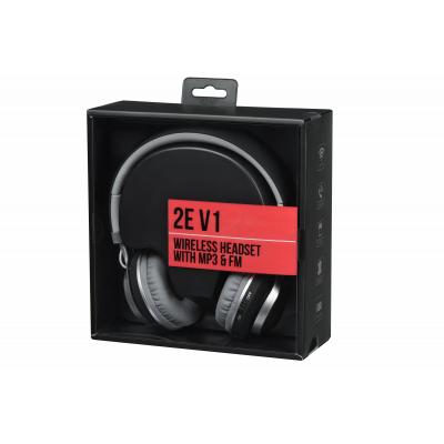 Навушники 2E V1 ComboWay ExtraBass Wireless Black (-OEV1WBK) фото №7