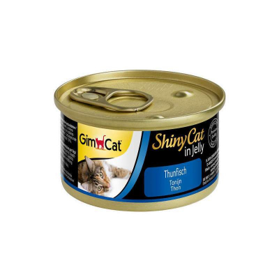 Консерва для котів GimCat Shiny Cat з тунцем 70 г (4002064413082)