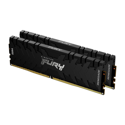 Модуль пам'яті для комп'ютера  DDR4 64GB (2x32GB) 3600 MHz Fury Renegade Black  (KF436C18RBK2/64)