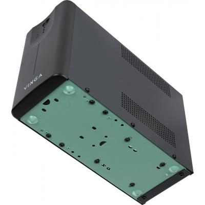 Джерело безперебійного живлення Vinga LED 800VA metal case with USB (VPE-800MU) фото №11