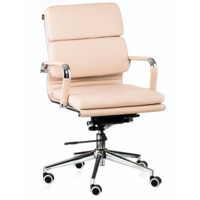 Офісне крісло Special4You Solano 3 artleather beige (000002568) фото №3