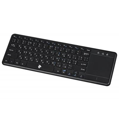 Клавіатура 2E KT100 Touch Wireless Black (-KT100WB) фото №2