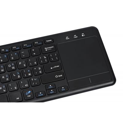 Клавіатура 2E KT100 Touch Wireless Black (-KT100WB) фото №3