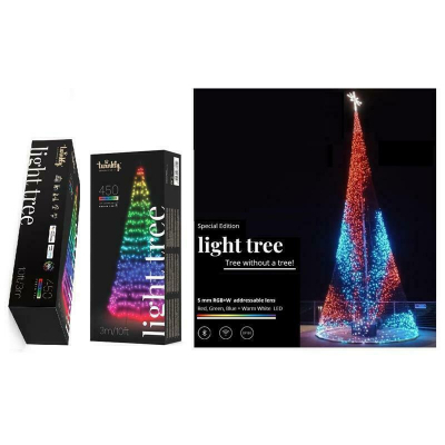 Гірлянда Twinkly Smart LED Light tree RGBW 450, Gen II, IP44, 3м (TWP500SPP-BEU) фото №5