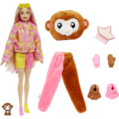 Лялька Barbie Cutie Reveal Друзі з джунглів Мавпа (HKR01) фото №2