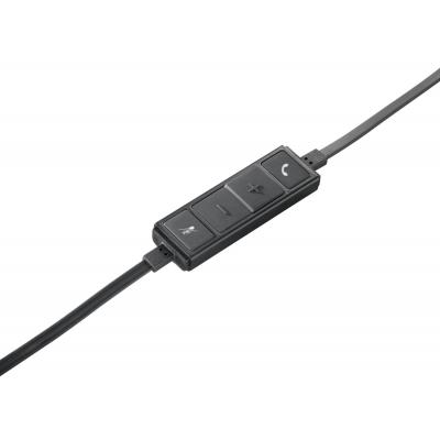 Навушники Logitech H650e Dual USB Wired Headset (981-000519) фото №5