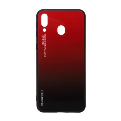 Чохол для телефона BeCover Gradient Glass Galaxy M20 SM-M205 Red-Black (703568)