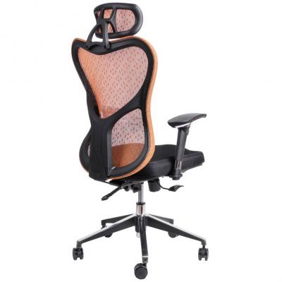 Офісне крісло Barsky Butterfly Black/Orange (Fly-01) фото №4