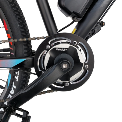 Електровелосипед Trinx E-Bike X1E 26" рама-17" Matt-Black-Green-Blue (X1EMBGB) фото №3