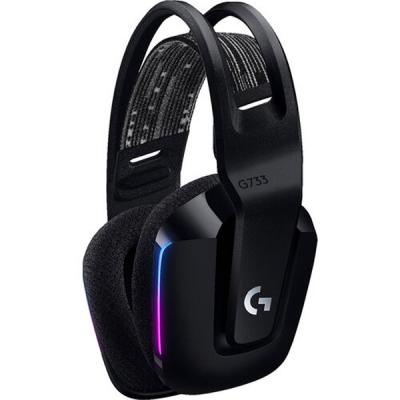 Навушники Logitech G733 Lightspeed Wireless RGB Gaming Headset Black (981-000864) фото №2