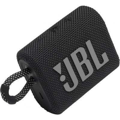 Портативна колонка JBL Go 3 Black (GO3BLK) фото №10