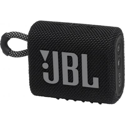 Акустическая система JBL Go 3 Black (GO3BLK) фото №2