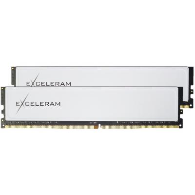 Модуль памяти для компьютера Exceleram DDR4 16GB (2x8GB) 2666 MHz Black&White  (EBW4162619AD)