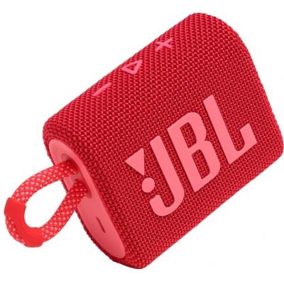 Акустична система JBL Go 3 Red (GO3RED) фото №9