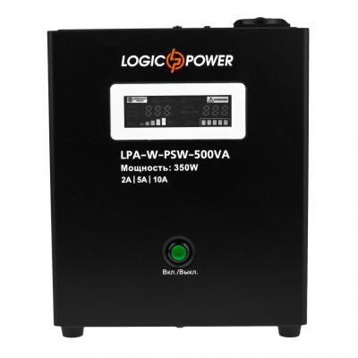 Джерело безперебійного живлення LogicPower LPA- W - PSW-500VA, 2A/5А/10А (7145) фото №2