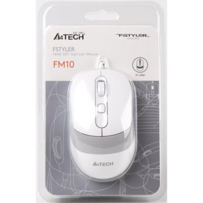 Комп'ютерна миша A4Tech Fstyler FM10 White фото №6