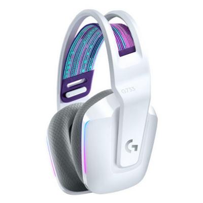 Навушники Logitech G733 Lightspeed Wireless RGB Gaming Headset White (981-000883) фото №2