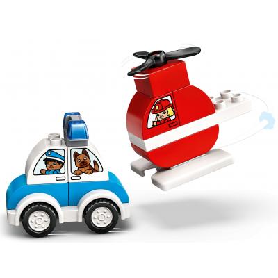 Конструктор Lego Конструктор  DUPLO My First Пожарный вертолет и полицейская машина (10957) фото №3