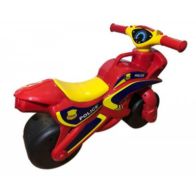 Велосипед дитячий Active Baby Police музичний червоно-жовтий (0139-0156М) фото №2