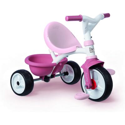 Велосипед дитячий Smoby Be Move 2 в 1 с багажником Розовый (740332) фото №2