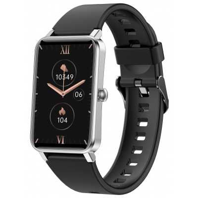 Smart часы Globex Smart Watch Fit (Silver)