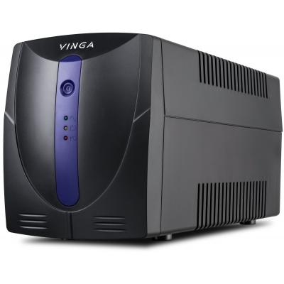 Джерело безперебійного живлення Vinga LED 1500VA plastic case (VPE-1500P)