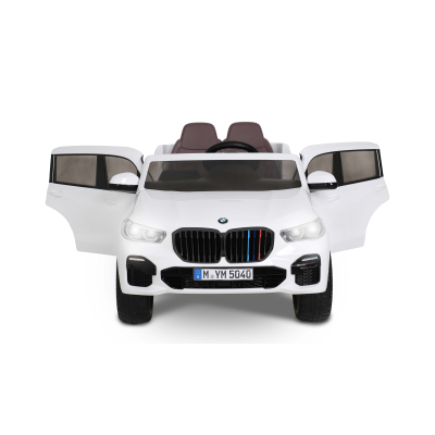 Електромобіль дитячий Rollplay BMW X5M двомісний білий (7290113213319) фото №3