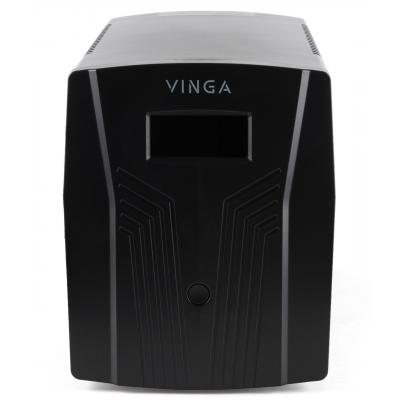 Джерело безперебійного живлення Vinga LCD 1500VA plastic case (VPC-1500P) фото №11