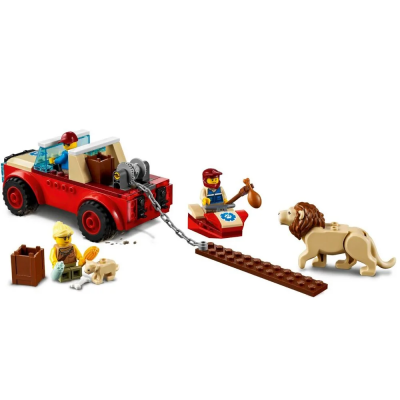 Конструктор Lego City Спасательный внедорожник для зверей 157 деталей (60301) фото №7