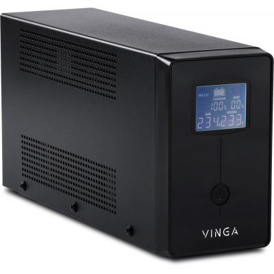 Джерело безперебійного живлення Vinga LED 1200VA ( VPC-1200PRM3 ) (VPC-1200PRM3) фото №2