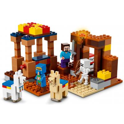 Конструктор Lego Minecraft Торговый пост 201 деталь (21167) фото №5