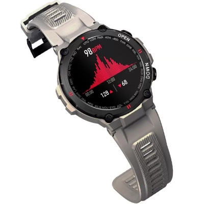 Smart часы Gelius GP-SW008 (G-WATCH) Bluetooth Call (IPX7) Desert Grey (GP-SW008 (G-WATCH) Desert Grey) фото №4