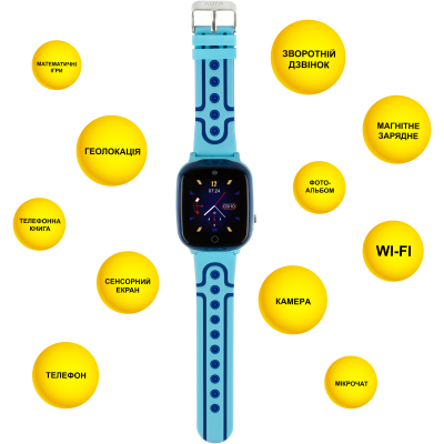 Smart годинник Aura A2 WIFI Blue (KWAA2WFBL) фото №3