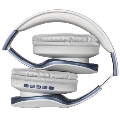 Навушники Defender FreeMotion B525 Bluetooth White-Blue (63526) фото №3