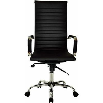 Офісне крісло ПРИМТЕКС ПЛЮС Elegance Chrome MF D-5 Black (Elegance chrome MF D-5) фото №2