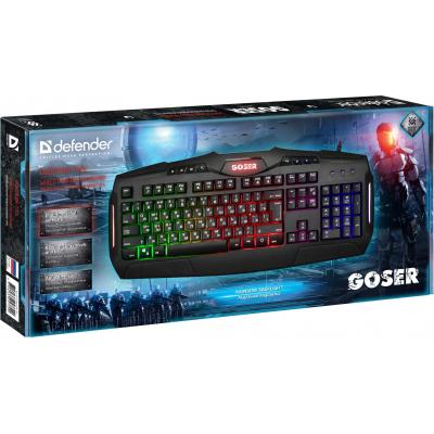 Клавіатура Defender Goser GK-772L Black (45772) фото №2