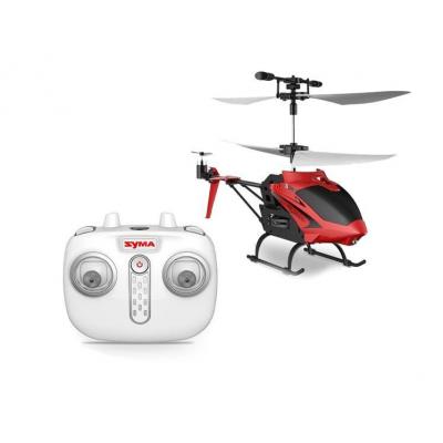 Радіокерована іграшка Syma  Вертолёт 2.4 ГГц 23 см со светом, барометром (S5H_red) фото №4