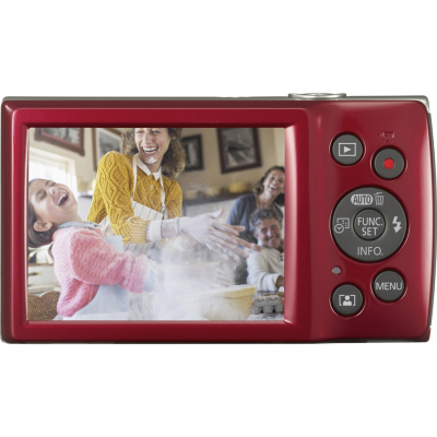 Цифровая фотокамера Canon IXUS 185 Red (1809C008) фото №4